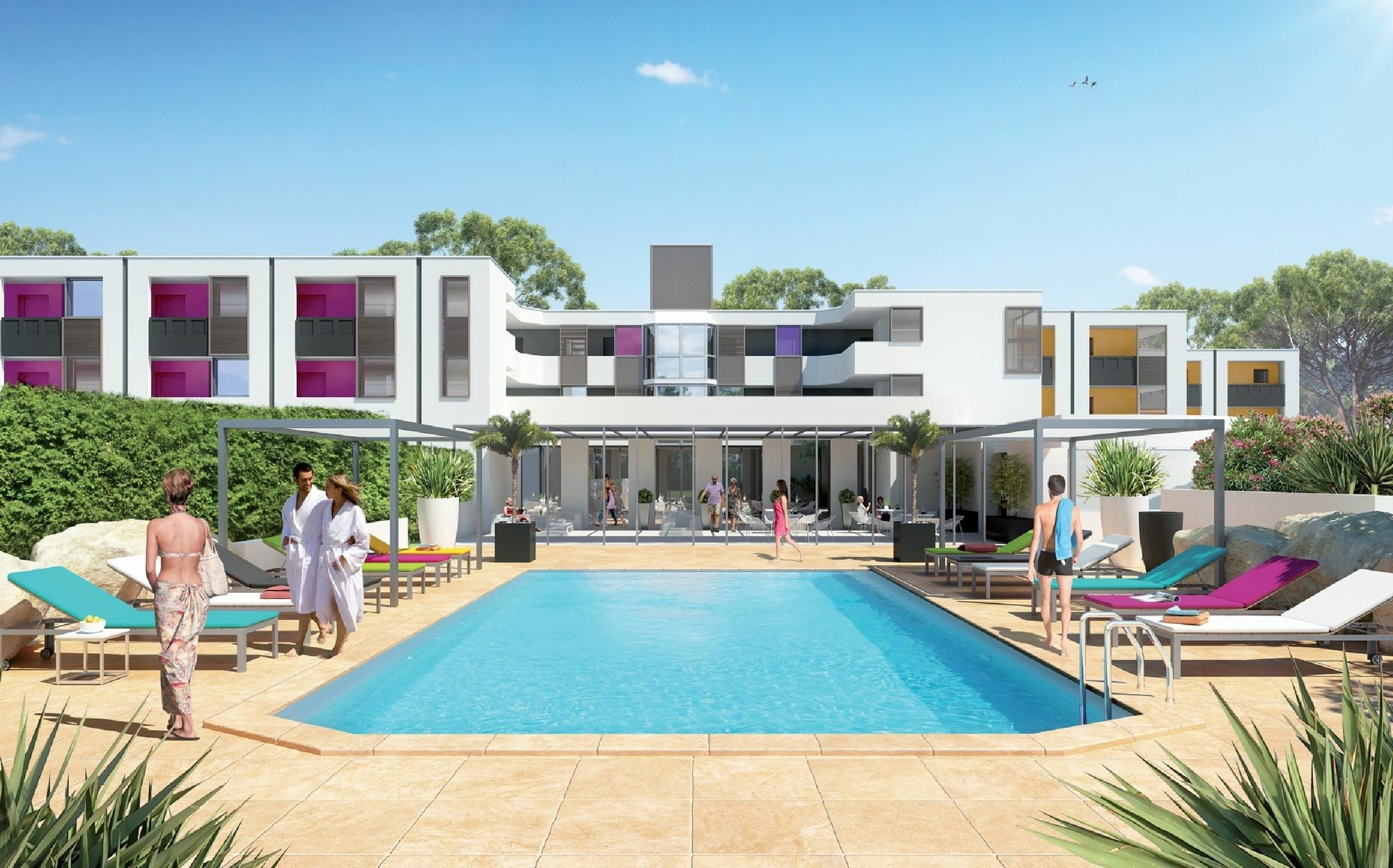 Residence Odalys Aqualia バラルック・レ・バン エクステリア 写真
