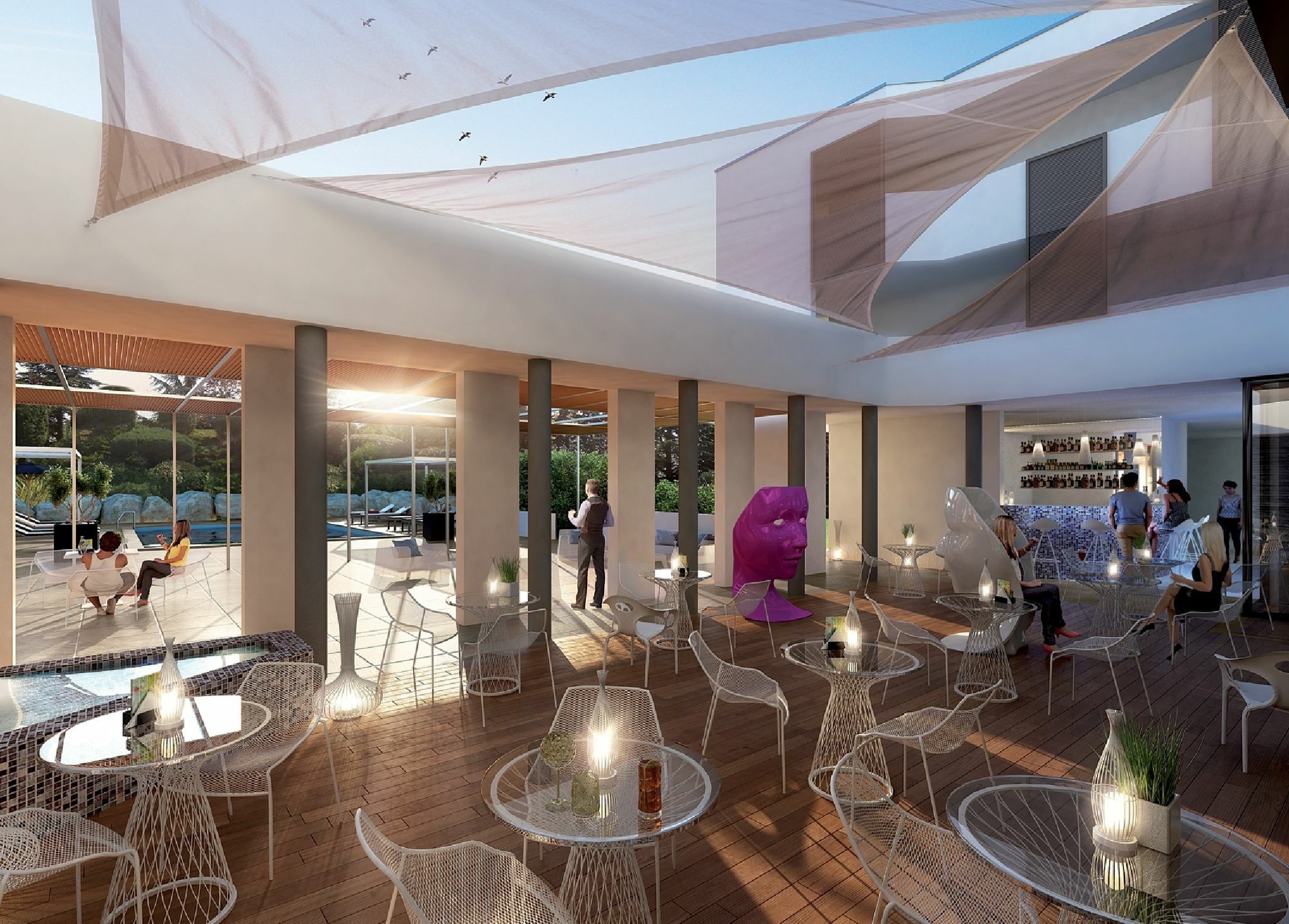 Residence Odalys Aqualia バラルック・レ・バン エクステリア 写真